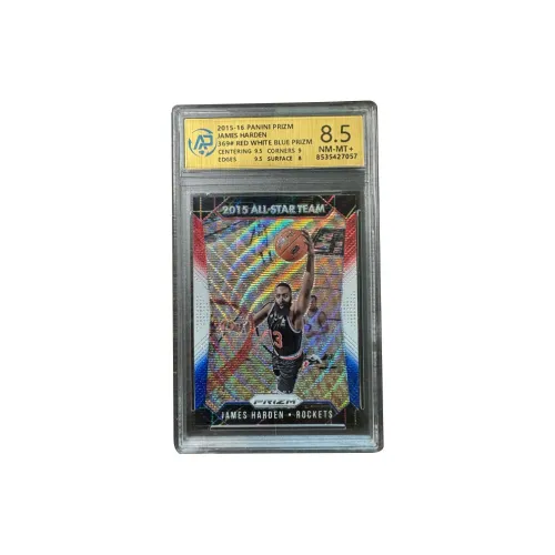 PANINI James Harden Panini PRIZM 2015 16 Rockets RPA8.5 Refractor Graded Cards 1 Pc