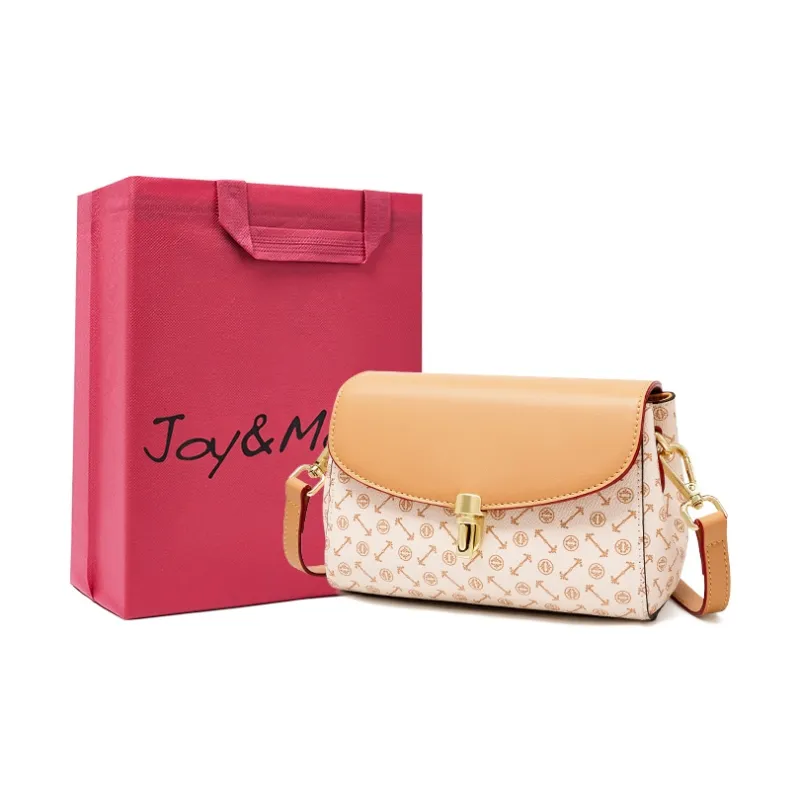 Joy&Mario PVC Casual Texture Practical Commute Shoulder Bag, Crossbody Bag Women's Coffee/Matcha/Ecru-10