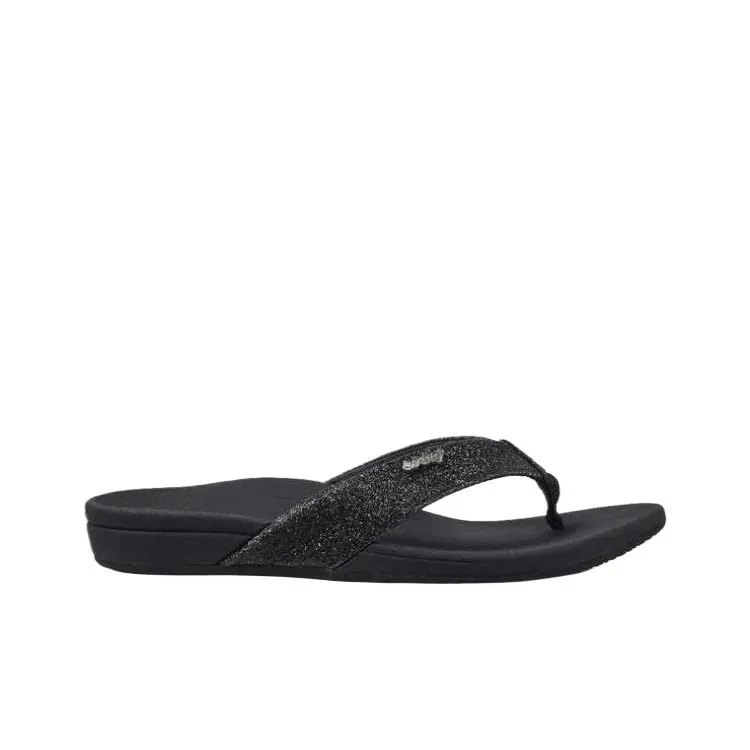 REEF Slip-Resistant Abrasion-Resistant Flip Flops Women's Black-1
