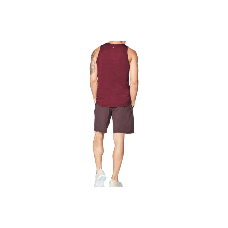 Lululemon Metal Vent Tech Tank Tops Men's Red-1