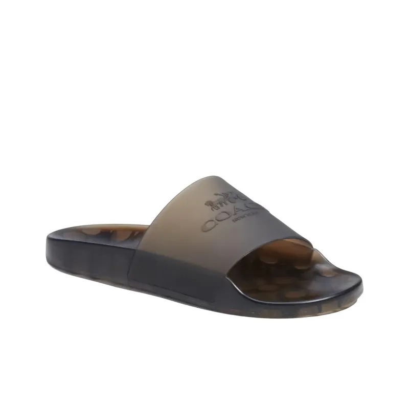 COACH Slide Slippers Men's Black-3