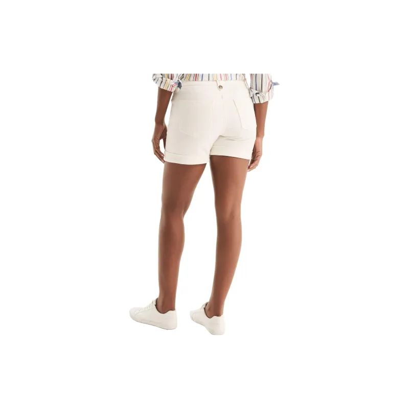 NAUTICA Denim Shorts Women's Bright White-1