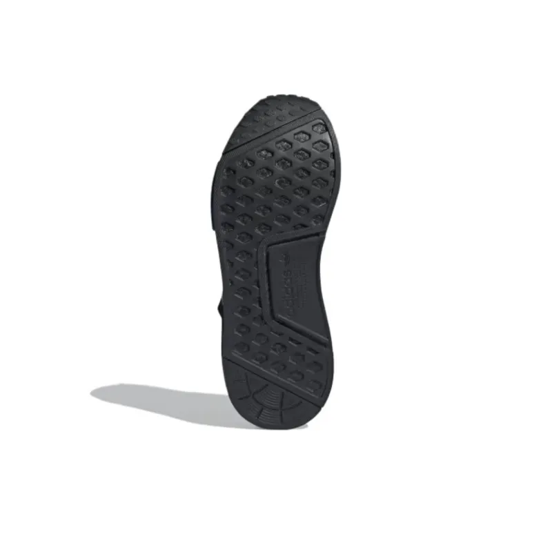 Adidas Originals NMD_R1 Shock Absorbers With Slip Resistant Features Low Top Casual Running Shoes Men Black-4