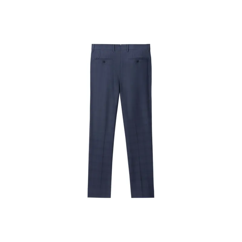 GOLDLION Suit Trouser Men's Blue Gray-1