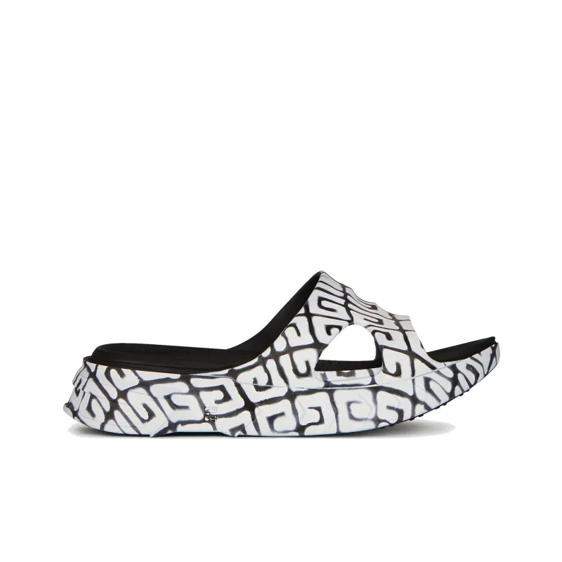 Givenchy Rubber Sole Quiet Slide Slippers Women's Black-1