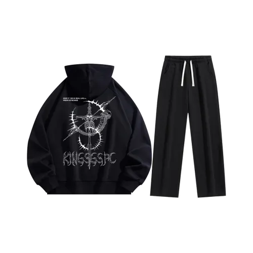 Kingsgspc Sweatshirt Sets Unisex