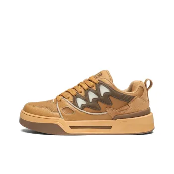 JEEP SPIRIT Skateboard Shoes Men Low Top Sunrise Yellow