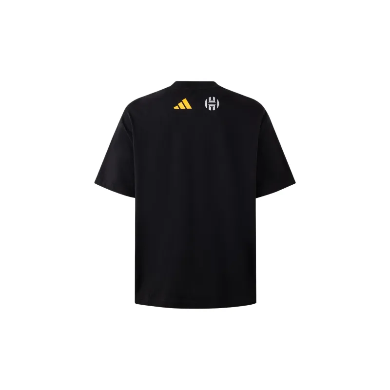 Adidas Harden BB HARDEN TEE T Shirt Men's Black-1