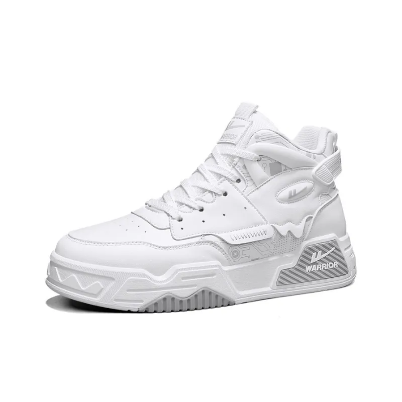 Warrior Height-Enhancing Wear-Resistant Lightweight High-Top Skateboard Shoes Men-2