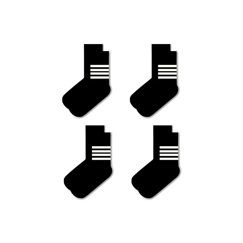 Duanmei Mid Calf Socks Women's 4 Pack-10