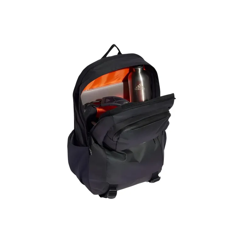 Adidas Polyester Backpack Regular Unisex Black & Reflective Silver-1