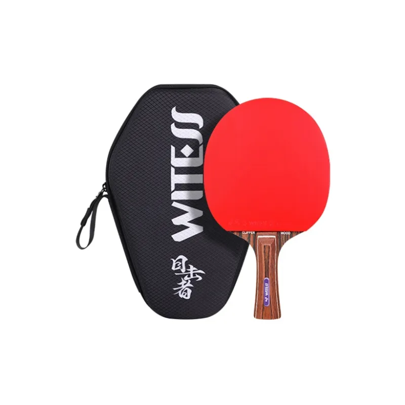 WITESS Ping Pong Paddles Unisex All Wood With Carbon Fiber-2
