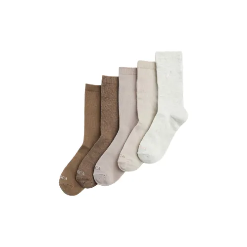 NAUTICA Mid-Calf Socks Unisex 5 Pack