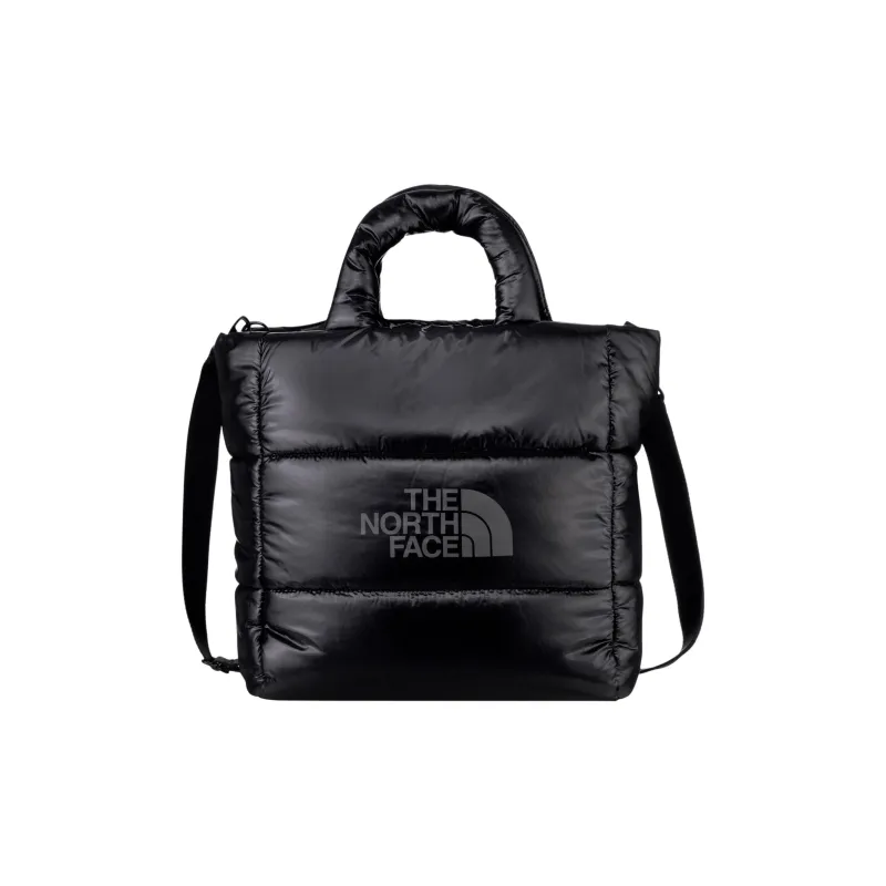 THE NORTH FACE Nylon Tote Bag Shopping Bag Shoulder Bag Handbag Large Size Unisex Black-0