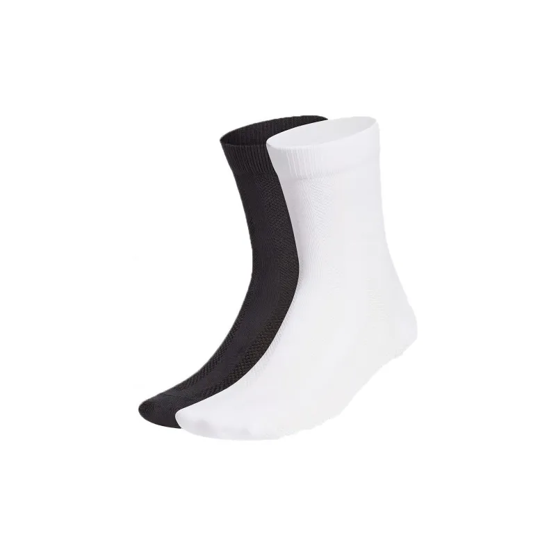 Adidas Originals STRUCTURED SOCKS Mid Calf Socks Women's 2 Pack Black/White-0