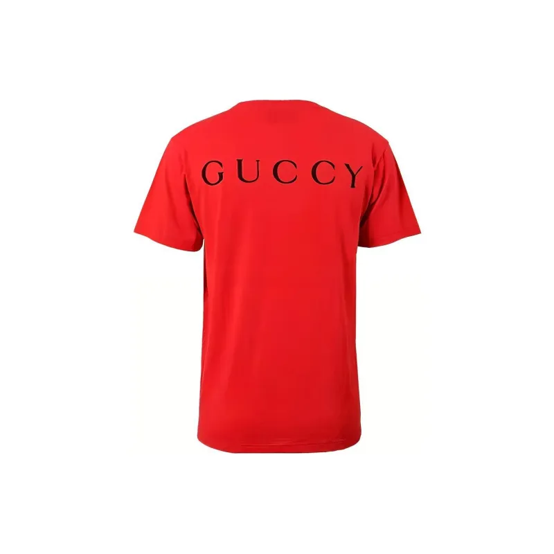 GUCCI T-Shirts Men Red-1