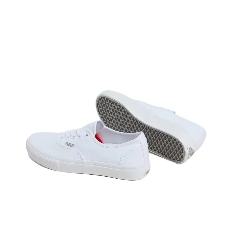 Vans Skate Authentic 'True White'-3