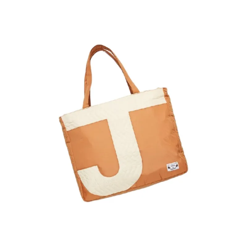 Vans Joe Fresh Goods Collaboration Nylon Tote Bag Shopping Bag Shoulder Bag Handbag Regular Men's Almond Beige/Ivory-0