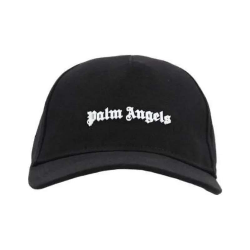PALM ANGELS Logo Detailed Baseball Cap-1