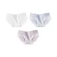 3 Pack (B Set-White+Blue+Purple)