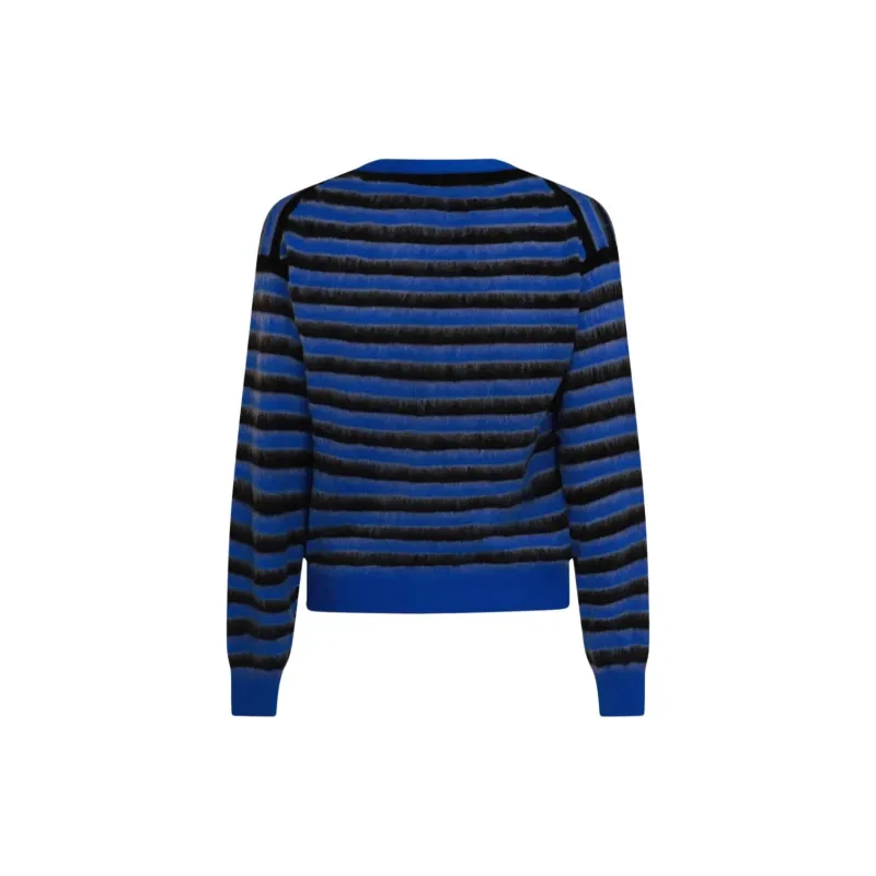 MARNI Striped Button Fastened Cardigan-1