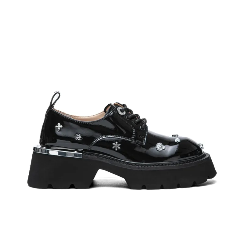 Ed Hardy ACC Casual Single Shoes Women's Meteorite Black-1