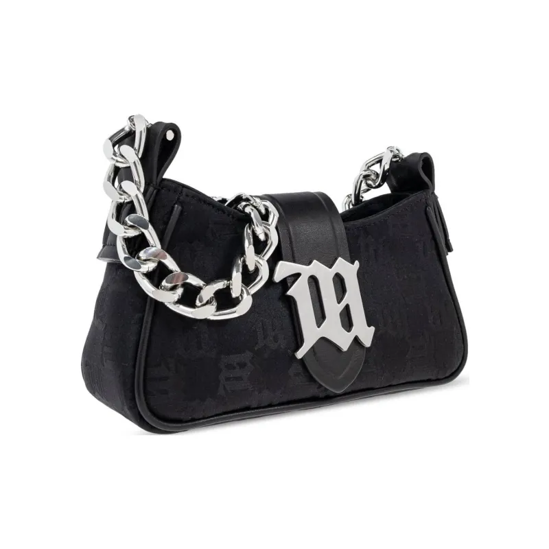 Misbhv Monogram Letter Plaque Chain Shoulder Bag-1