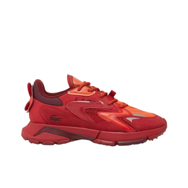LACOSTE L003 Neo Low Top Casual Shoes Men Red-1