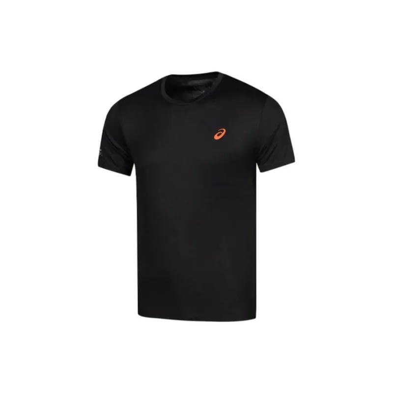Asics T Shirts Men Black-2
