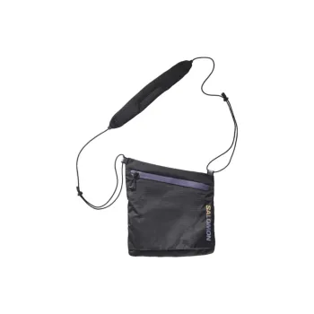 SALOMON Polyester Shoulder Bag, Crossbody Bag Regular Unisex Black Unisex