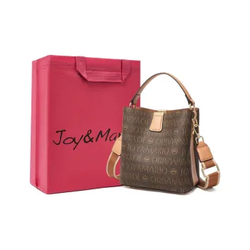 Joy&Mario PVC Casual Lightweight Minimalist Style Regular Women's Cocoa Coffee/Ecru/Mandarin Yellow