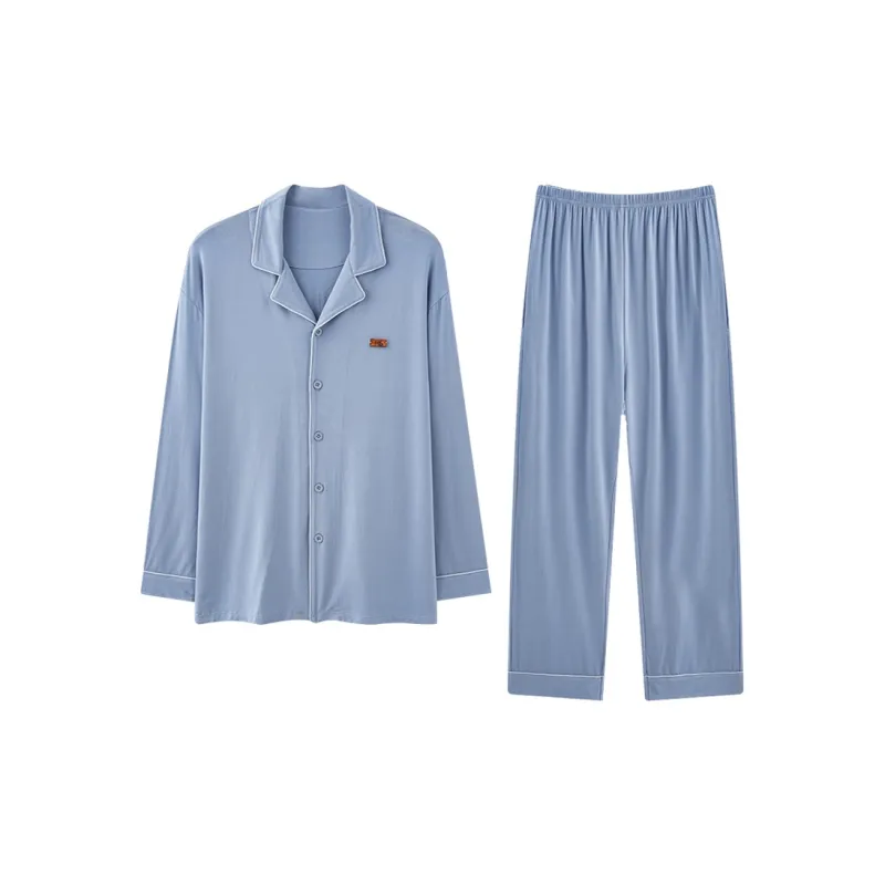 Ordifen Pajama Set Unisex Turquoise-13