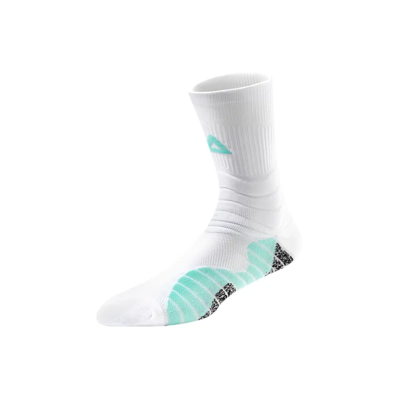 PEAK Basketball Socks Unisex 3 Pack White Blue-21