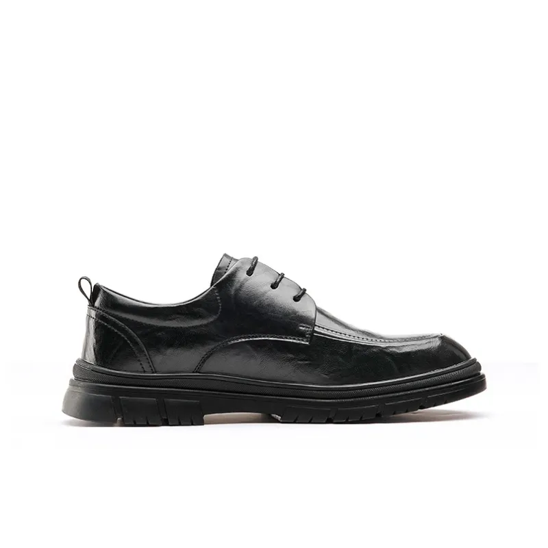 JOSINY Men's Casual Dress Shoes Men's Black-2