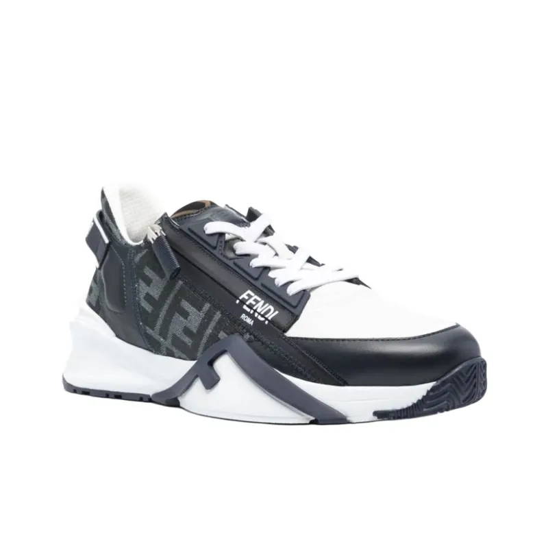 FENDI Flow Ff Jacquard Sneakers-2