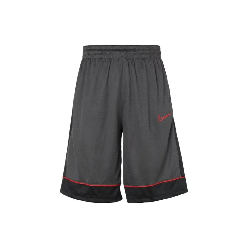 Nike Casual Sportswear Unisex Clothing Set Black Top+Gray Shorts-2