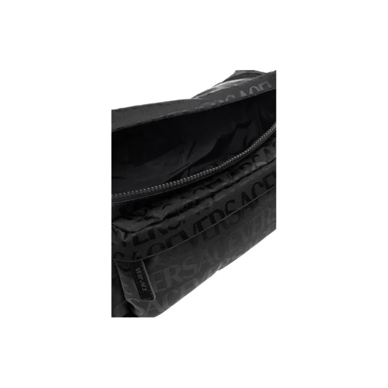 VERSACE Polyamide Fanny Pack Regular Men's Black-6