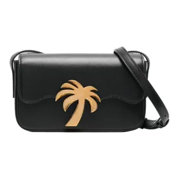 PALM ANGELS Palm Tree Plaque Shoulder Bag