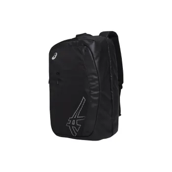 Asics Polyester Backpack Regular Unisex Black