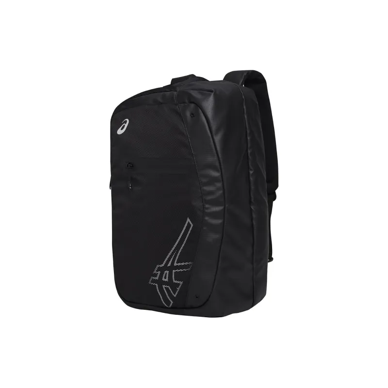 Asics Polyester Backpack Regular Unisex Black-0