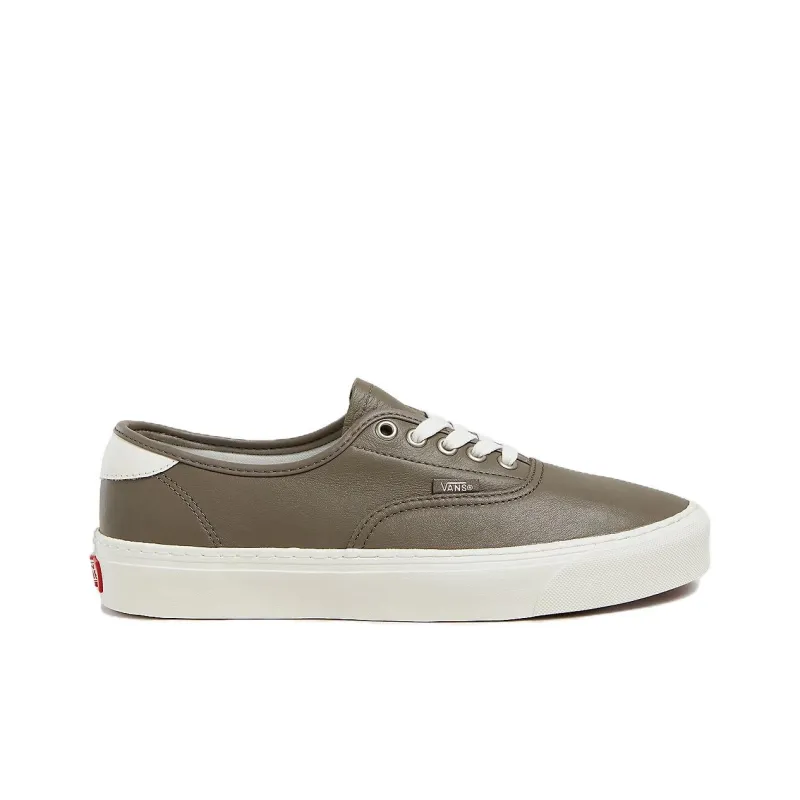Vans AUTHENTIC LUX Anti-Slip Wear-Resistant Low-Top Skateboard Shoes Unisex Brown-1