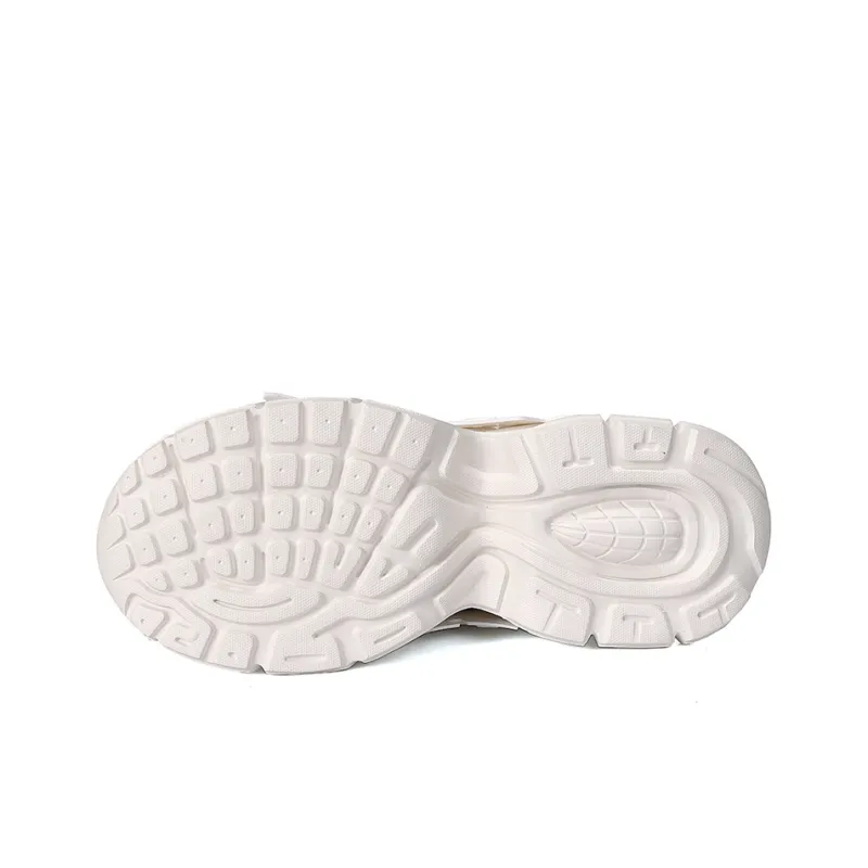 MOISE KEAN Height Increasing Wear-Resistant Slip-Resistant Low-Top Chunky Sneakers Men's-3