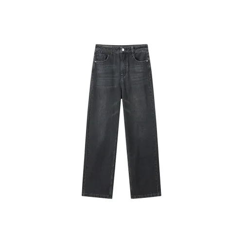 PEACEBIRD Jeans Women's Black Gray