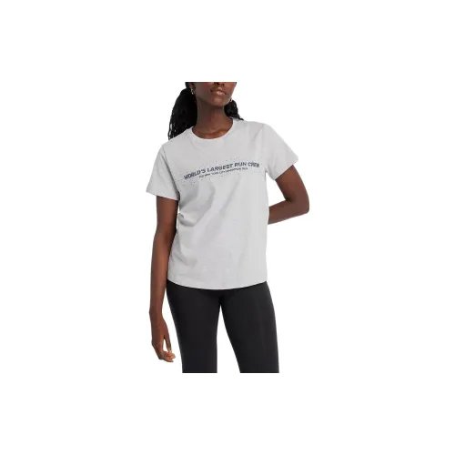 New Balance TCS T-Shirts Women's Sports Gray