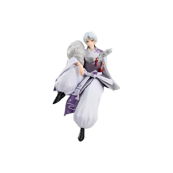 FURYU Sesshomaru Compressed Instant Noodle Figure Inuyasha Warring States Era Fudoki Figure 14cm Bonus Gifts