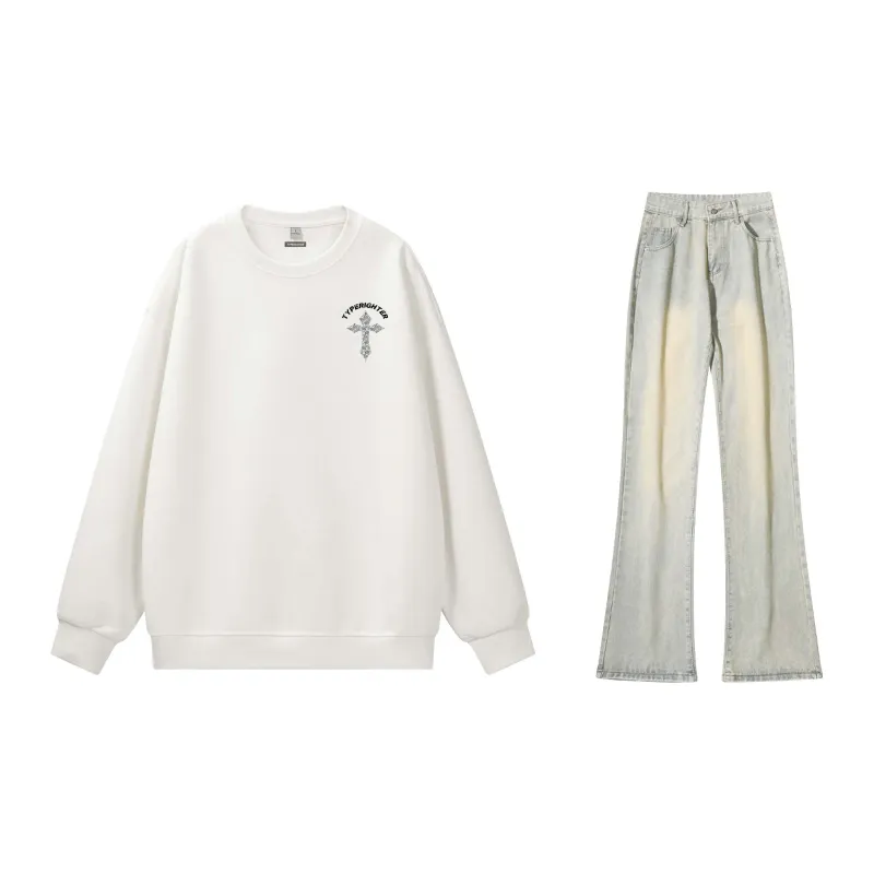 TYPERIGHTER Sweatshirt Set Unisex-18