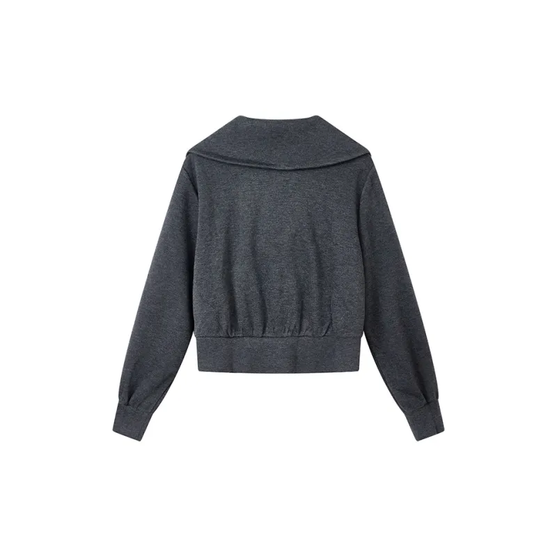 Yu Qianwen Cropped Coats Women's-3