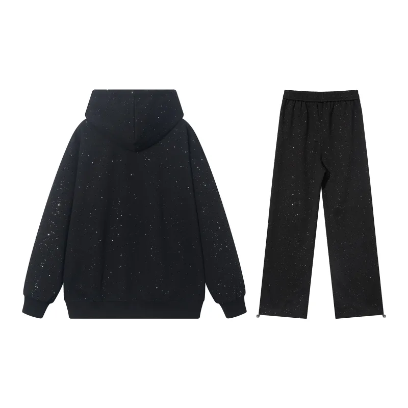 SHAUN THE SHEEP Sweatshirt Set Unisex Black-1