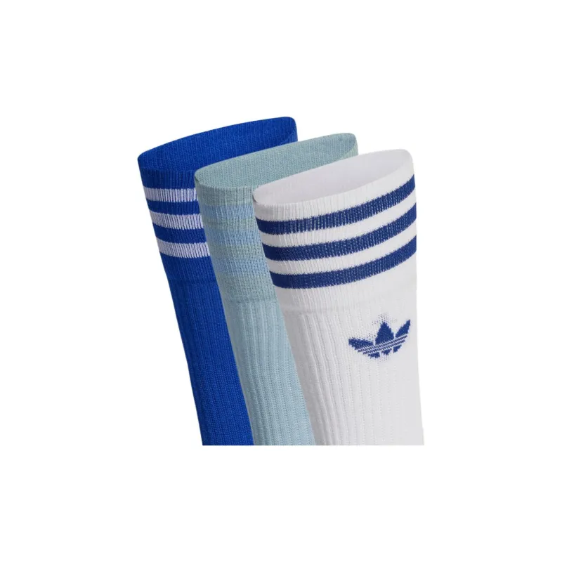Adidas Originals CREW SOCKS 3 PAIRS Mid Calf Socks Unisex 3 Pack-1