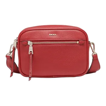 DKNY Imitation Leather Camera Bag Shoulder Bag Crossbody Bag Women's Red